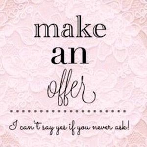 Reasonable Offers Accepted 🌸